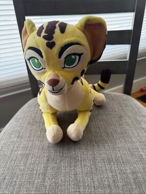 Disney Store Lion Guard FULI Stuffed Animal Plush Toy Cheetah The Lion King